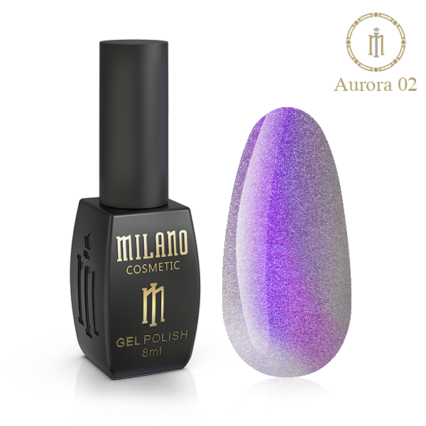 Gel Polish Aurora Milano 8 мл № 02