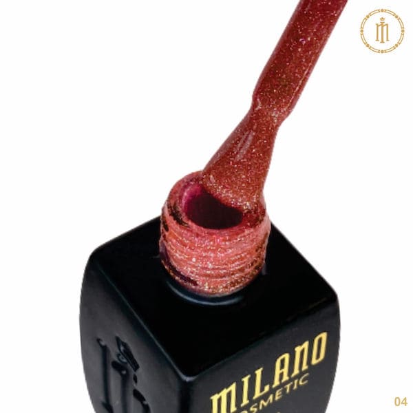 Gel Polish Milano Effulgence Sun 04 10ml - imagine 2