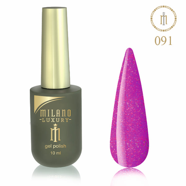 Gel-lac MILANO LUXURY 10ml № 091