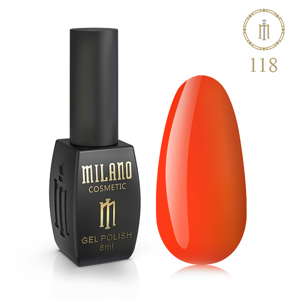 Gel Polish MILANO 8 мл № 118