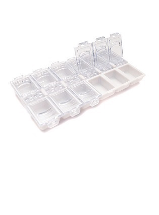 Rhinestone container