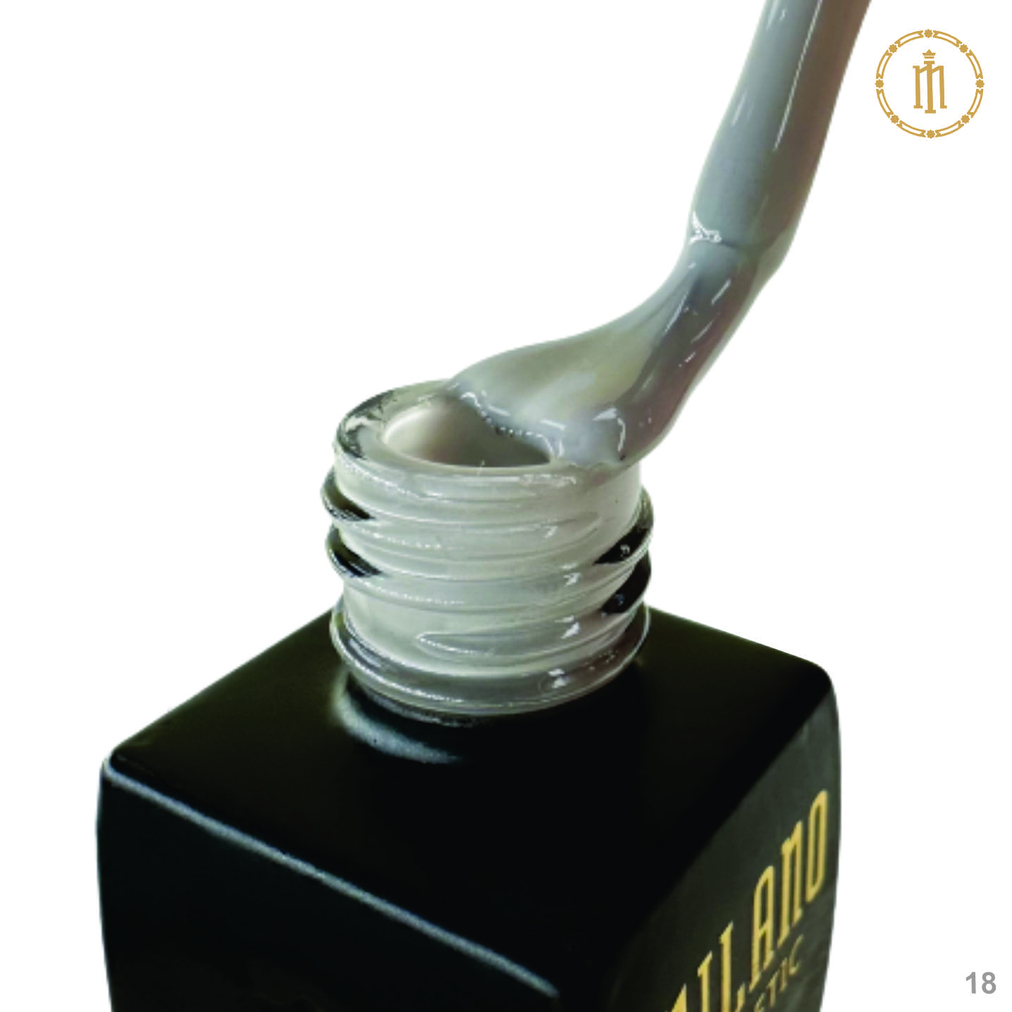 Color Cover Base 8ml №18 - imagine 2