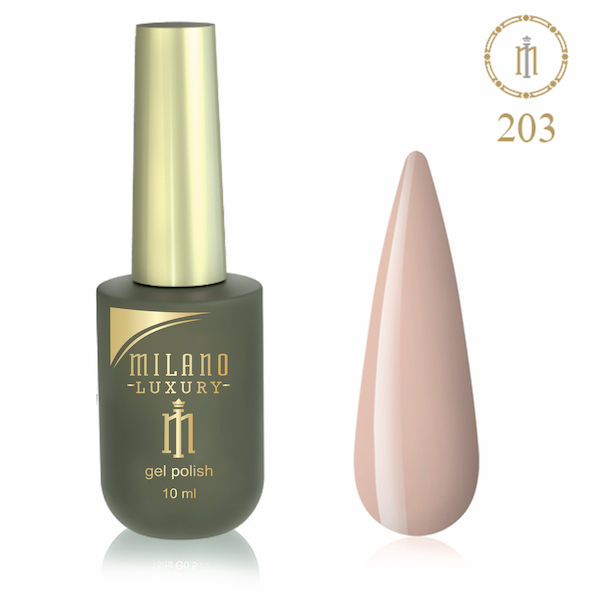 Gel-lac MILANO LUXURY 10ml № 203