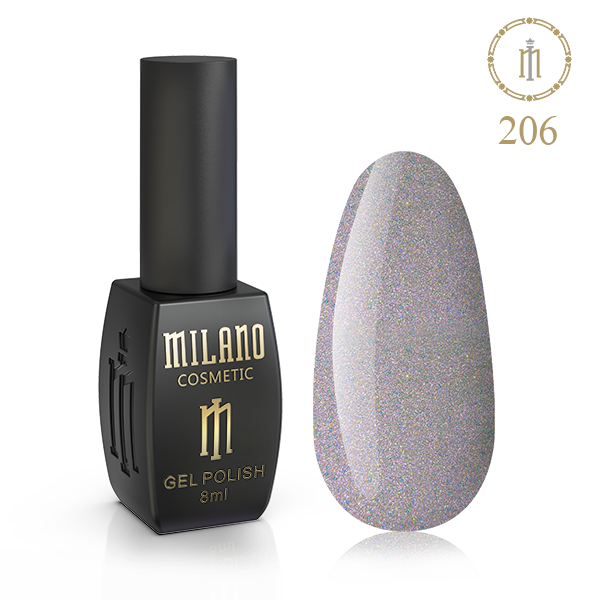 Gel Polish MILANO 8 мл № 206