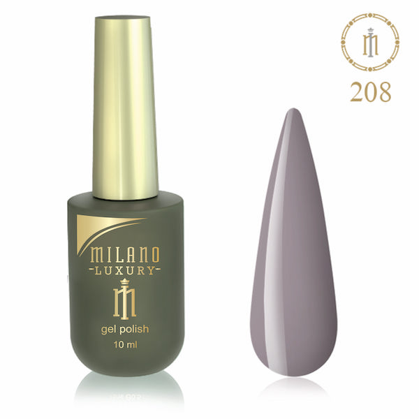 Gel-lac MILANO LUXURY 10ml № 208