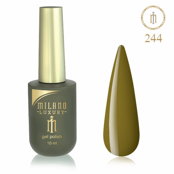 Gel-lac MILANO LUXURY 10ml № 244