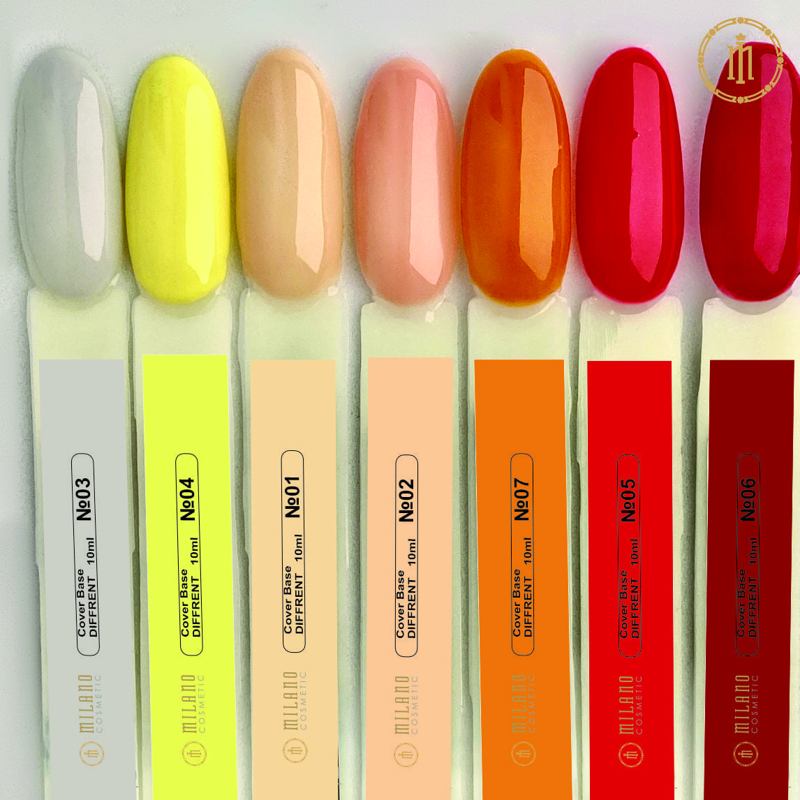 Different Cover Base 01 10 ml - imagine 3