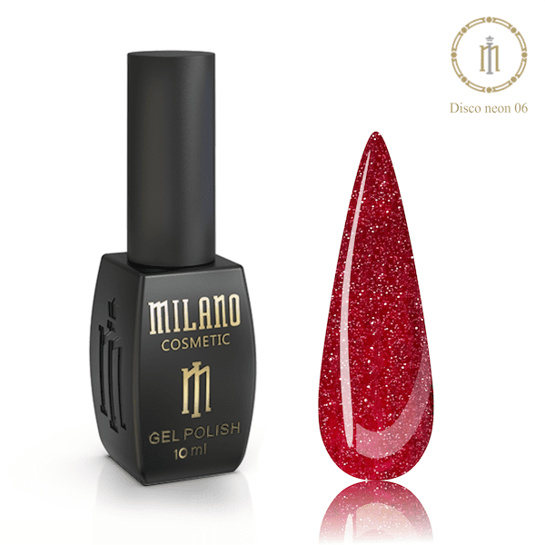 Gel Polish Milano Neon Disco Gel 06 10ml