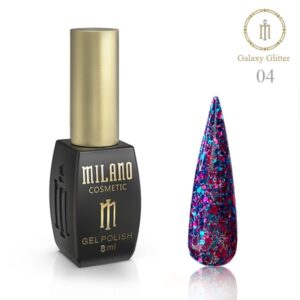 Гель Лак MILANO Galaxy Glitter 8 Мл № 04