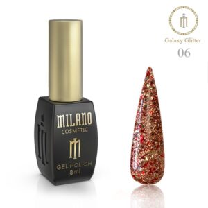 Гель Лак MILANO Galaxy Glitter 8 Мл № 06