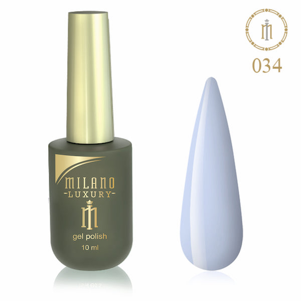 Gel-lac MILANO LUXURY 10ml № 034