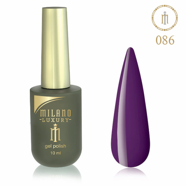 Gel-lac MILANO LUXURY 10ml № 086