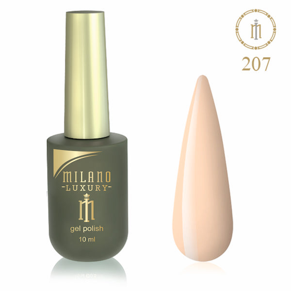 Gel-lac MILANO LUXURY 10ml № 207