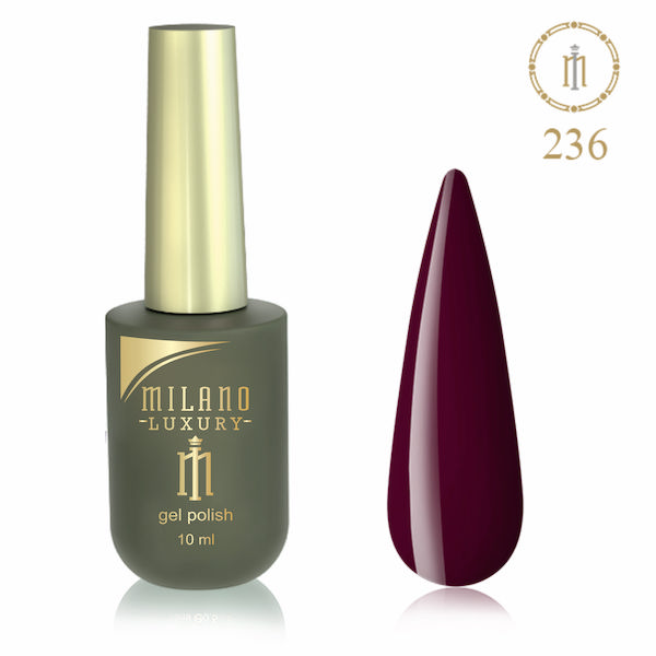Gel-lac MILANO LUXURY 10ml № 236