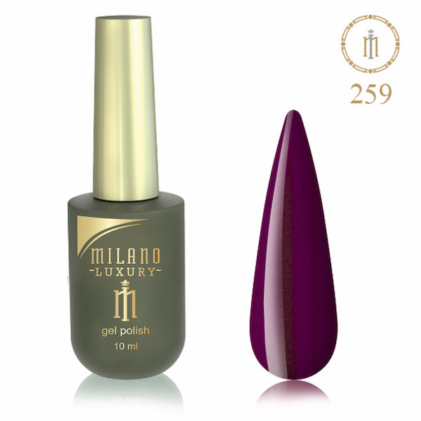 Gel-lac MILANO LUXURY 10ml № 259