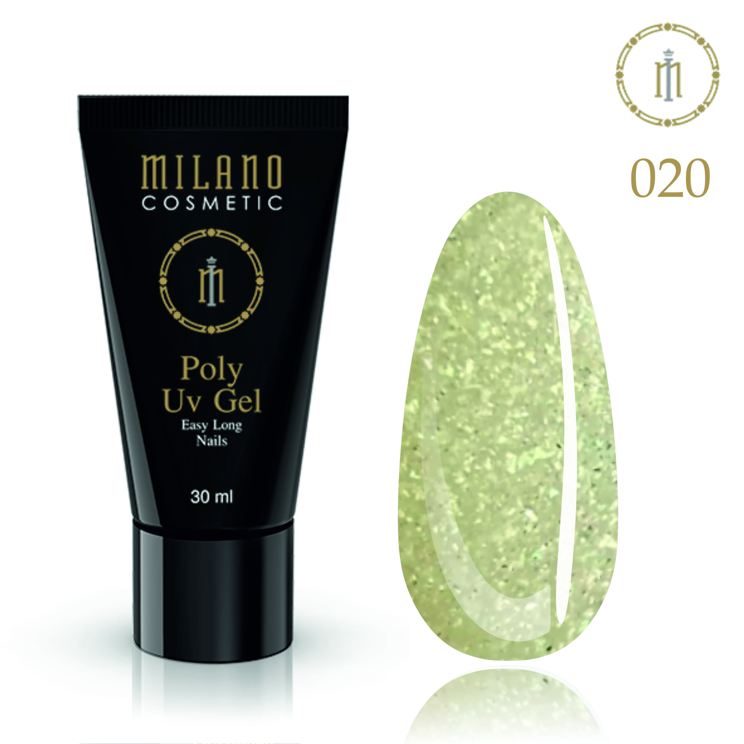 Poly Gel (Shimmer) № 020