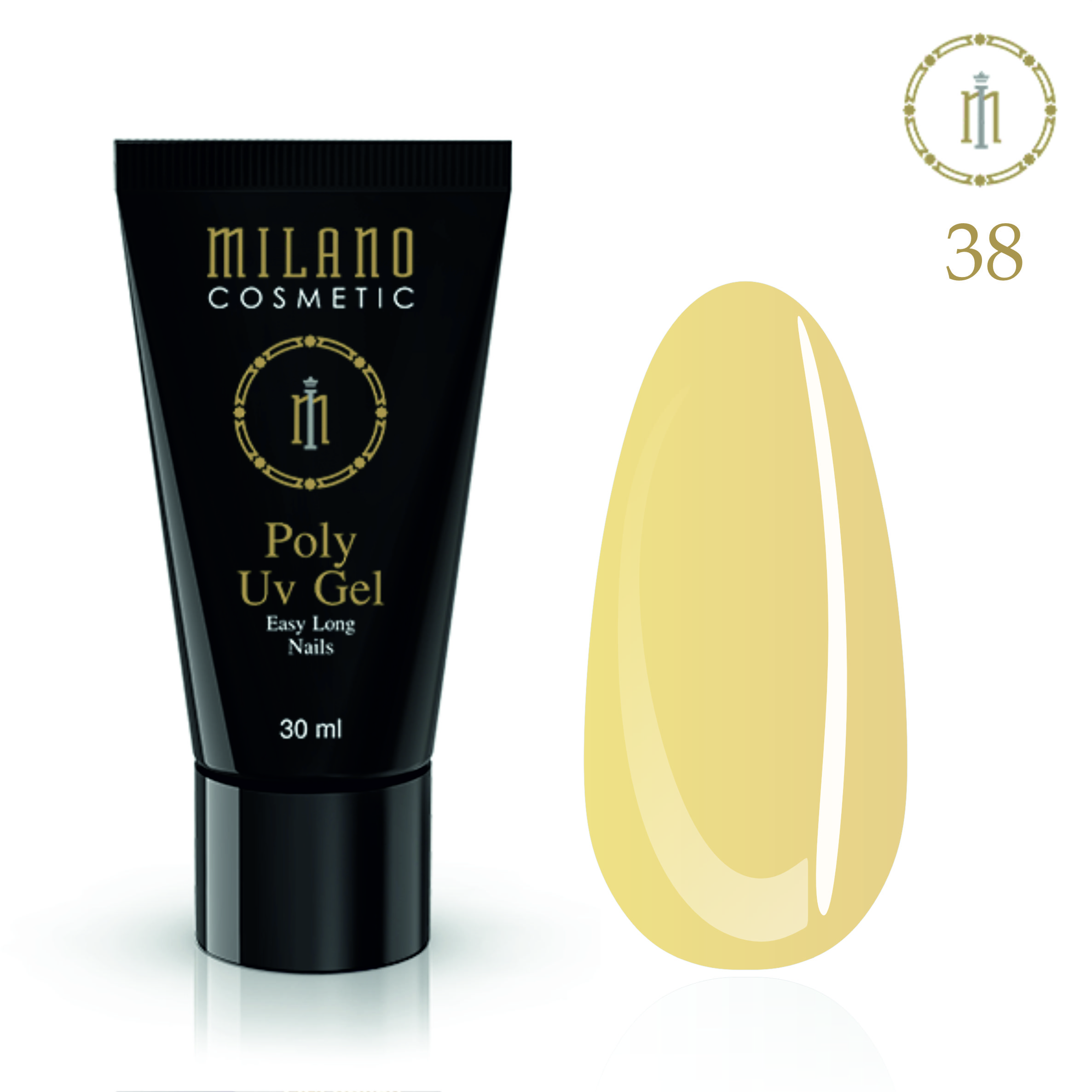 Poly Gel Milano Color № 38