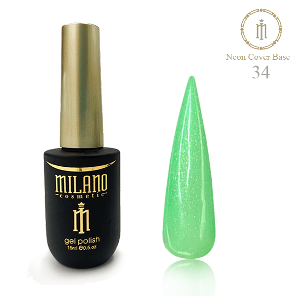 Neon Cover Base Milano 15ml № 34