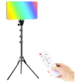 Лампа видеосвет LED RGB | PM-36 | 36x25 cm | 352 Lights | 3000K-6500K | Remote | Adapter