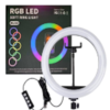 Лампа Кольцевая RGB LED | 33 cm 13" | 120 Lights | 39 RGB | MJ-33 , USB . Orig