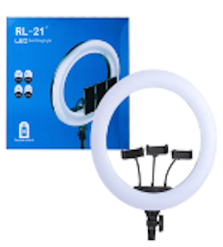 Лампа Кольцевая LED 54 cm 21" | 416 Lights | RL-21