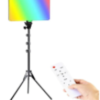 Лампа видеосвет LED RGB | PM-36 | 36x25 cm | 352 Lights | 3000K-6500K | Remote | Adapter