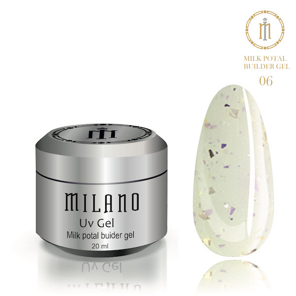 Milk Potal Builder Gel 15 ml № 6