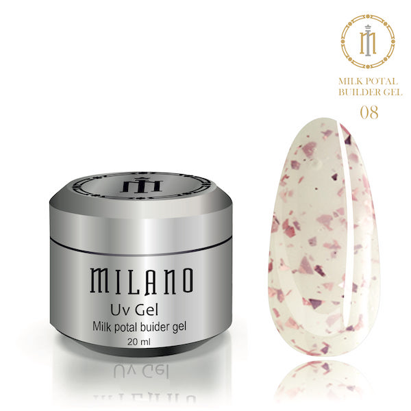 Milk Potal Builder Gel 15 ml № 8