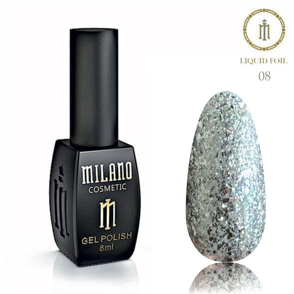 Gel Polish Liquid Foil № 8
