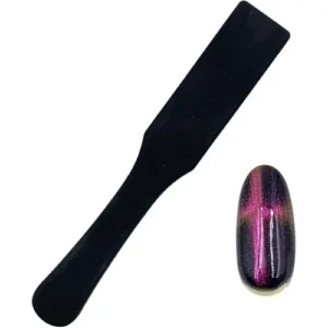 Single flat black magnet