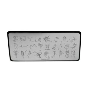 Stamping stencil