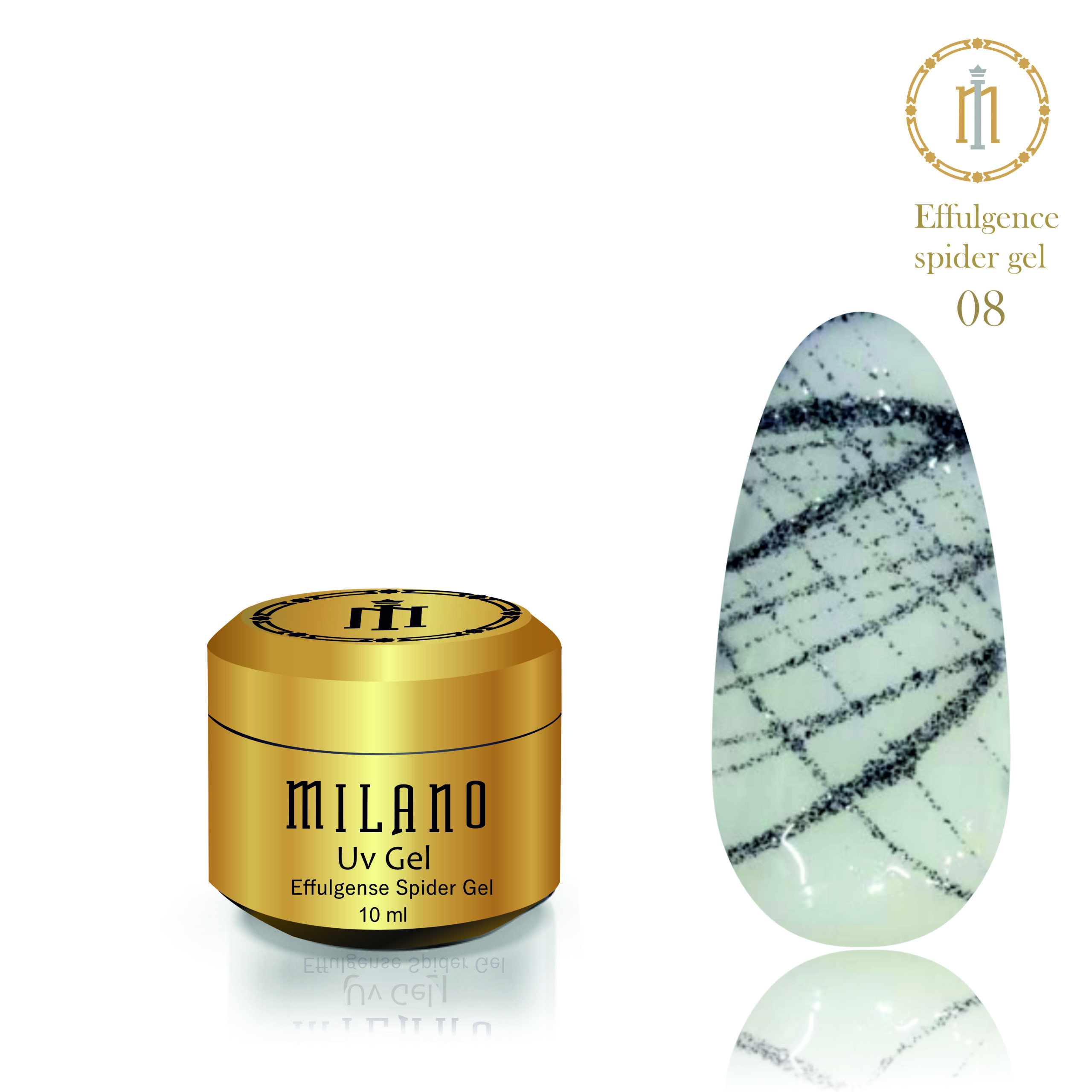 Uv Gel Effulgense Spider Gel №08