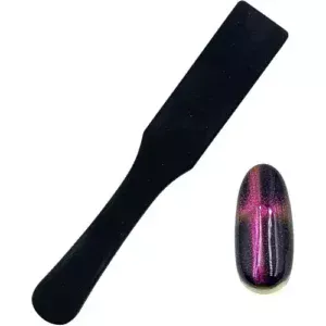 Single flat black magnet