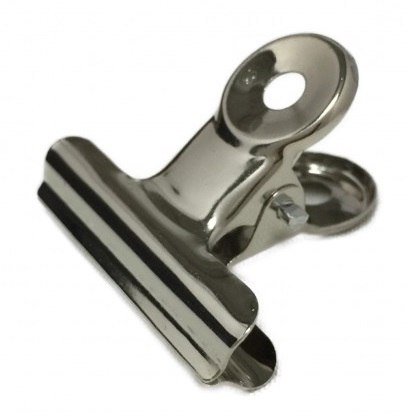 Large metal nail clip